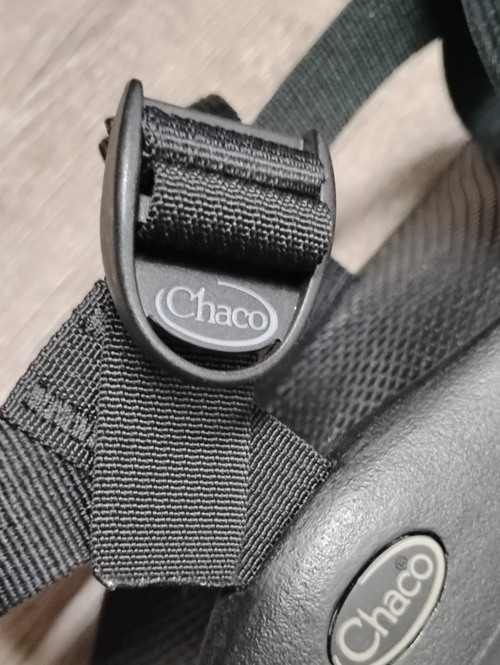 Chaco Black Strappy Sandals